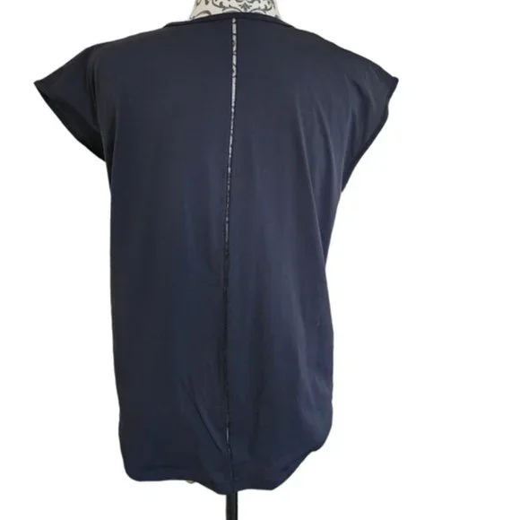 Peak Performance Epic Tee Shirt Black Back Seam Detail Lightweight - Picture 4 of 12